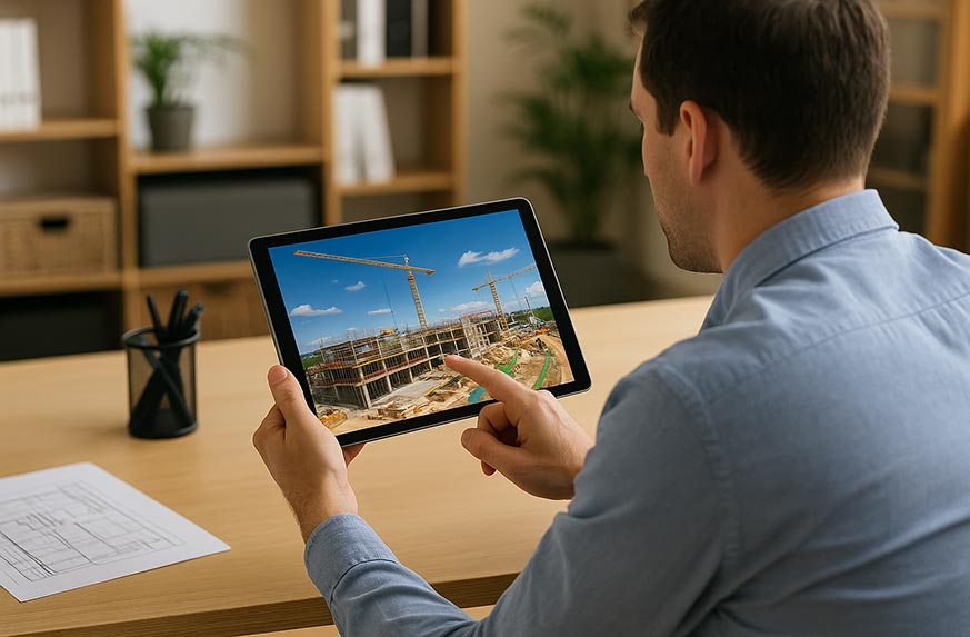 monitoraggio cantiere edile